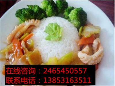 憨妮蓋澆飯加盟快餐，時(shí)尚好美味_2