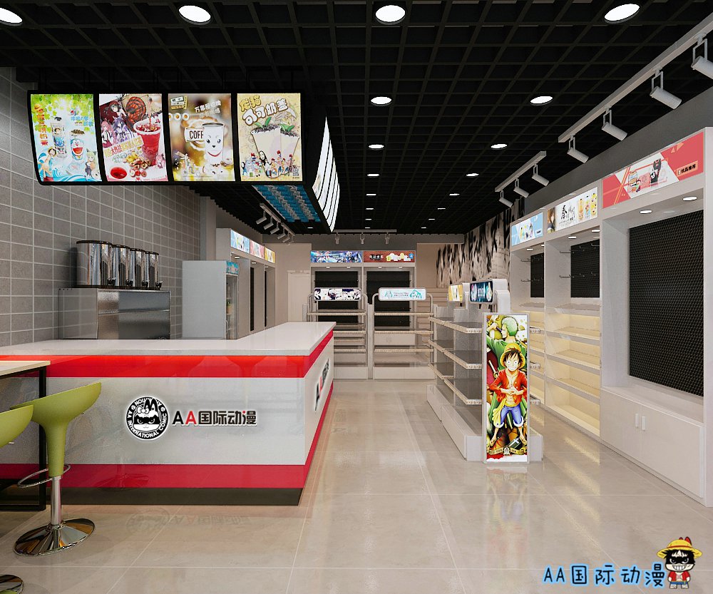 開動(dòng)漫餐飲加盟店賺錢嗎？_2