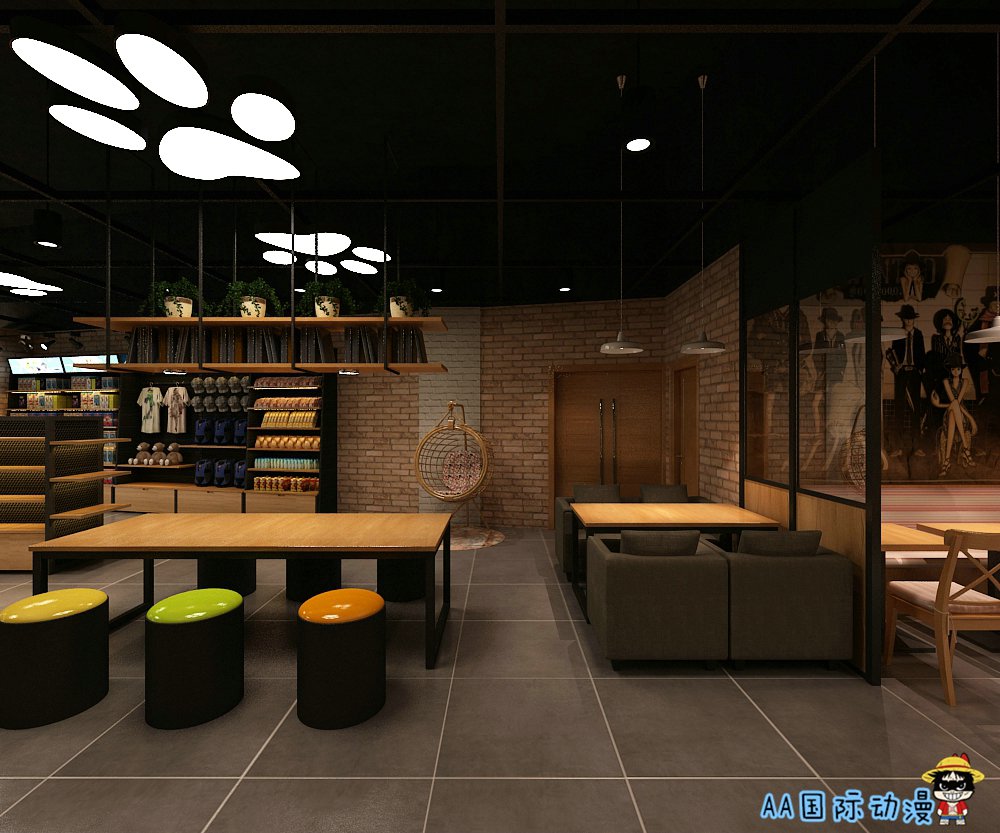 怎么開動(dòng)漫餐飲店呢_1