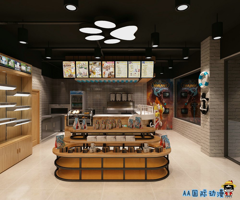 開一家動漫主題餐廳怎么樣_2