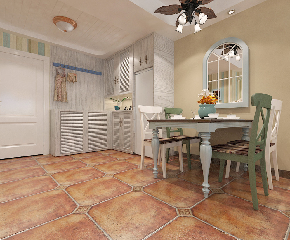 美式風(fēng)格-【東勝紫御府】-清新美式家-石家莊實(shí)創(chuàng)裝飾（圖）_3