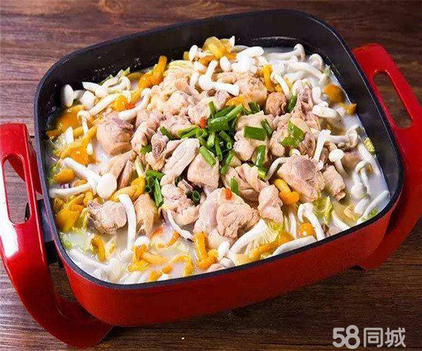 嘻哈雞火鍋加盟費多少錢特色炒雞店中菜館加盟（圖）_5