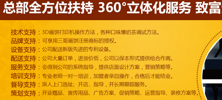 三哥画饼食品打印机加盟费用多少钱_三哥画饼食品加盟条件_三哥画饼加盟生意怎么样_9