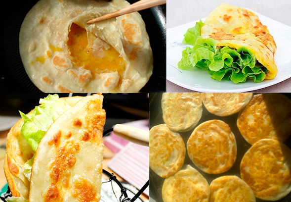 雞蛋灌餅加盟，學(xué)習(xí)雜糧煎餅技術(shù)培訓(xùn)山東大煎餅（圖）_1