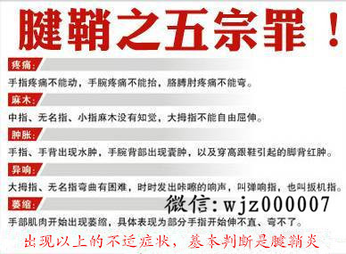 腱鞘炎用什么方法能治好呢？_1