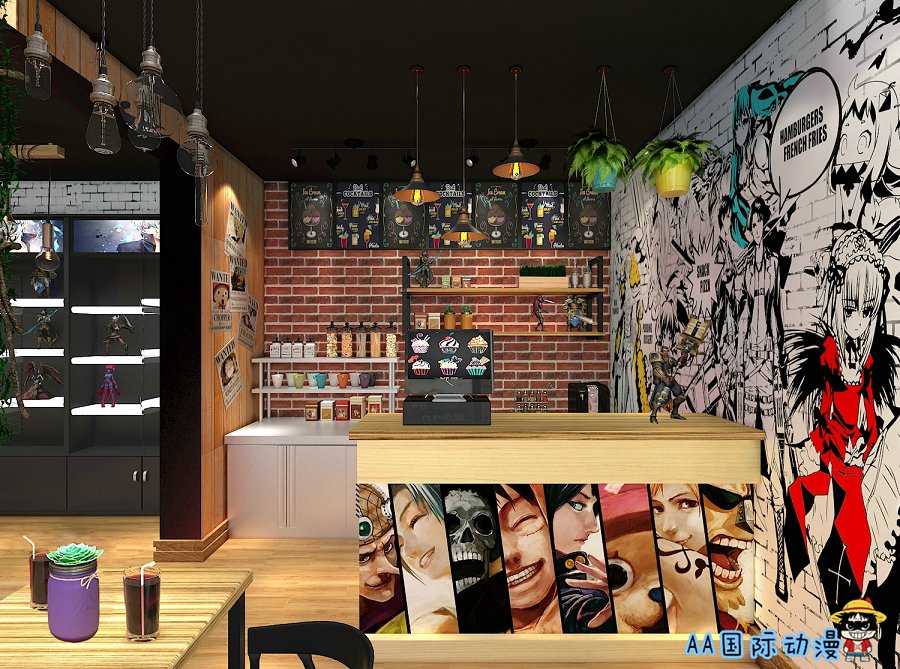 怎么開好一家動漫奶茶加盟店_1