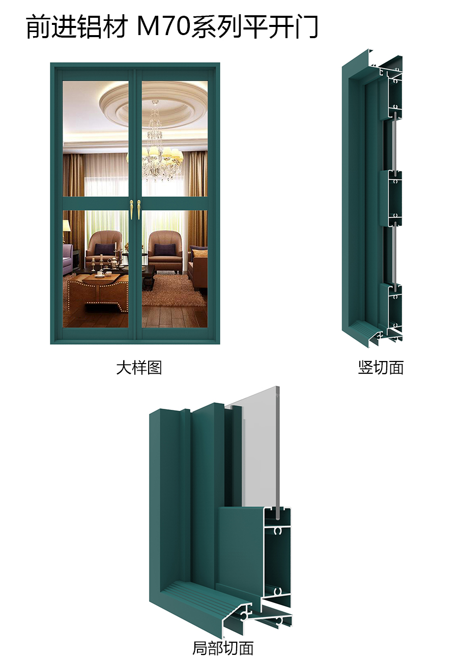 佛山平開門鋁材批發(fā)代理_廣東平開門材料批發(fā)_80吊軌門鋁材生產(chǎn)廠家_1
