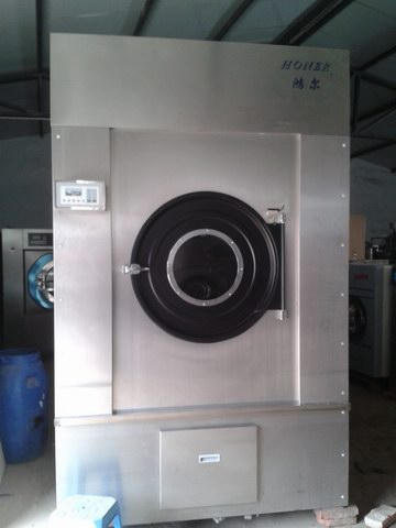 吕梁处理100公斤二手鸿尔水洗机，烘干机，单位用的（图）_1