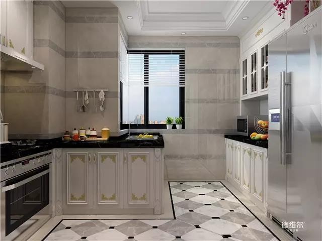 140㎡四房兩廳簡歐風(fēng)裝修案例 定做家具德維爾商城（圖）_7