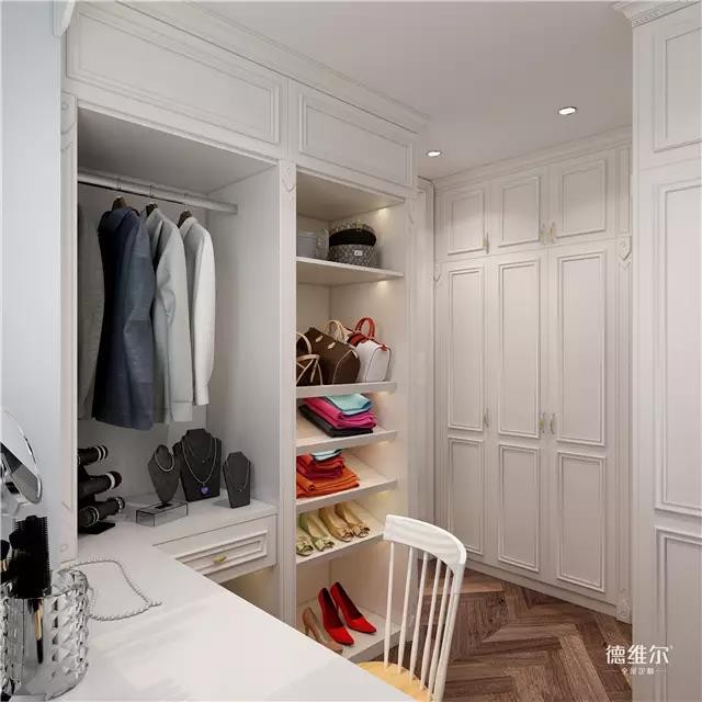 140㎡四房兩廳簡歐風(fēng)裝修案例 定做家具德維爾商城（圖）_9