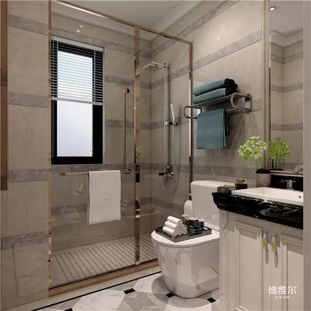 140㎡四房兩廳簡歐風(fēng)裝修案例 定做家具德維爾商城（圖）_13