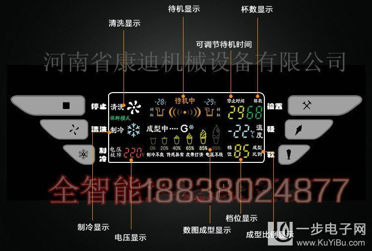 （蚌埠市哪里有賣3色冰淇淋機(jī)）冰激凌機(jī)多少錢？_1