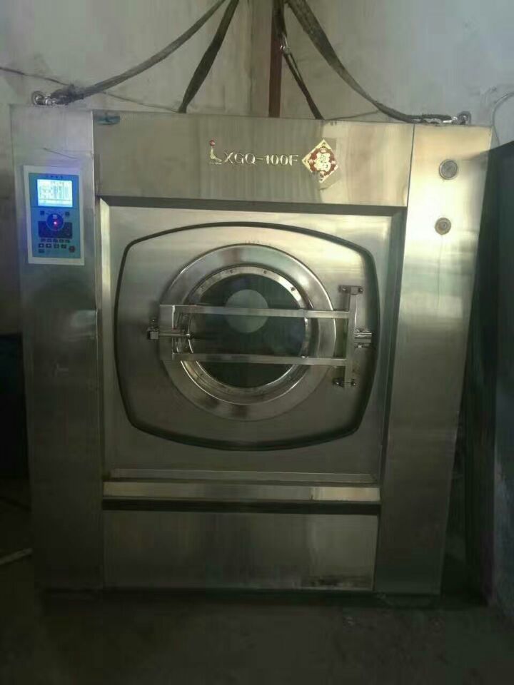大连洗浴巾的二手50海狮水洗机二手50公斤烘干机（图）_1