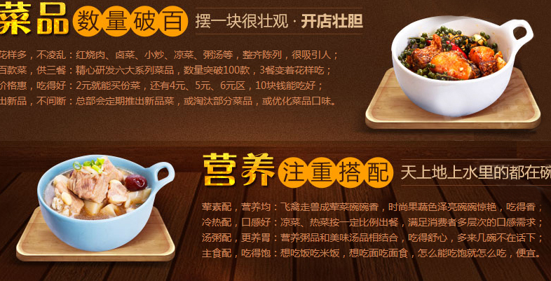 張吉記小碗菜加盟費用多少錢_加盟張吉記小碗菜投資多少錢_6