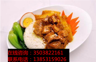 憨妮蓋澆飯加盟生意好做，賺錢簡單（圖）_3