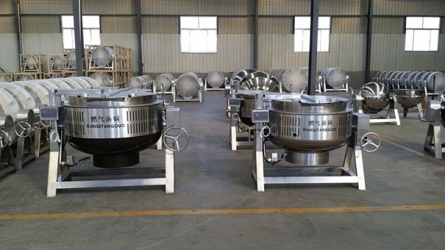 株洲做餡料用大鍋出售（圖）_2