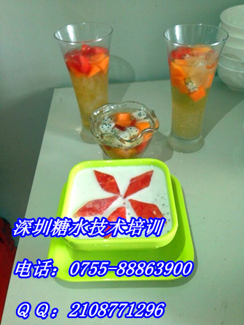 甜品糖水店加盟，廣東糖水加盟，化州糖水培訓(xùn)_2