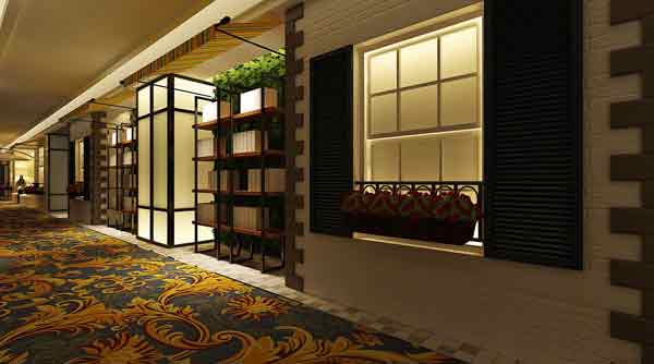 上海赫筑酒店餐廳裝修效果圖——藝術(shù)家愉悅酒店（圖）_4