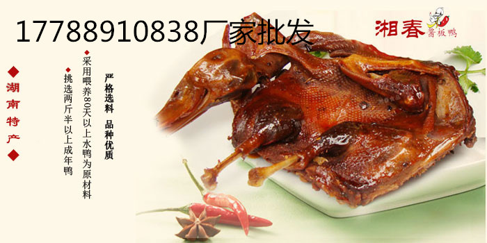 湖南醬板鴨批發(fā)廠家_1