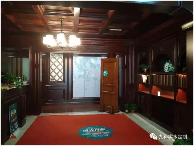 九獅實木定制九江旗艦店開業(yè)首日簽單210萬（圖）_2