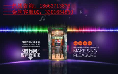 加盟時(shí)代風(fēng)好聲音唱吧自助迷你KTV（圖）_1