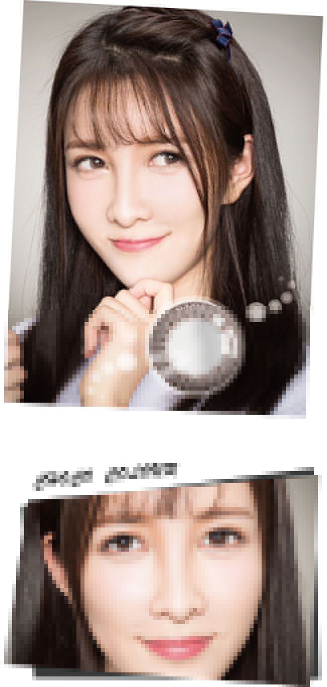 夏天靚麗不一定要靠濃妝，一副美瞳即可（圖）_3