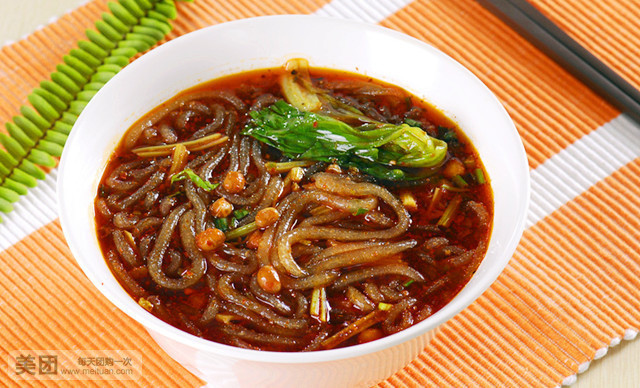 正宗重慶酸辣粉培訓(xùn)-學(xué)酸辣粉（圖）_1