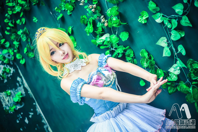 AA國際動漫：世界第一lovelive絢瀨繪里cosplay賞析（圖）_1