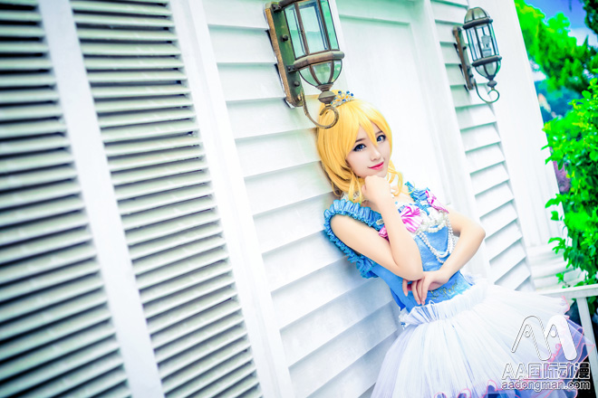 AA國際動漫：世界第一lovelive絢瀨繪里cosplay賞析（圖）_4