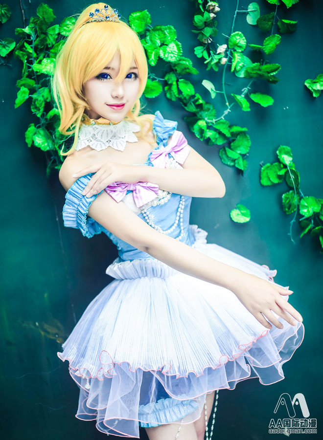 AA國際動漫：世界第一lovelive絢瀨繪里cosplay賞析（圖）_5