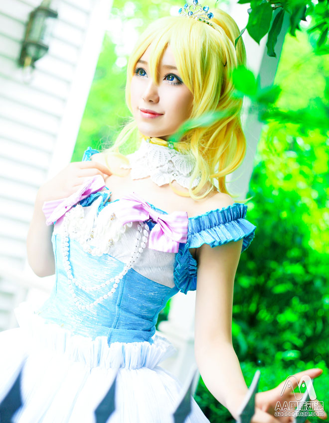 AA國際動漫：世界第一lovelive絢瀨繪里cosplay賞析（圖）_6