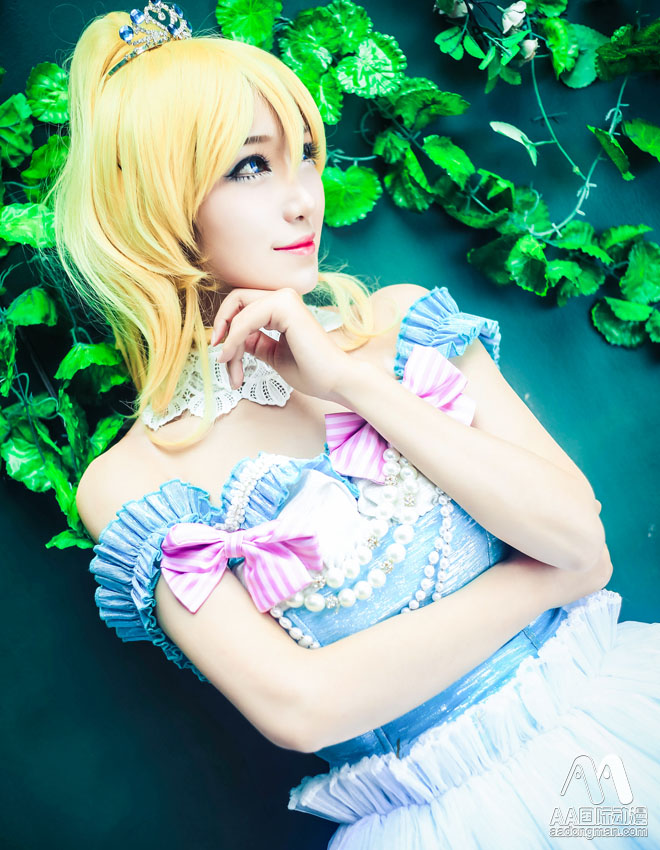 AA國際動漫：世界第一lovelive絢瀨繪里cosplay賞析（圖）_7