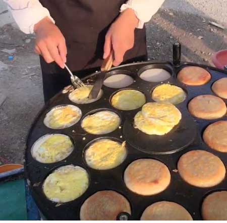 教肉蛋堡加盟技術(shù),雞蛋肉堡加盟（圖）_1