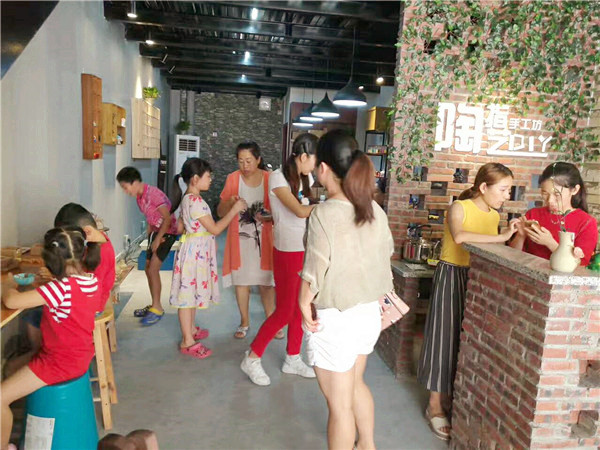 充實(shí)的一天，創(chuàng)意DIY陶藝店的分享（圖）_8