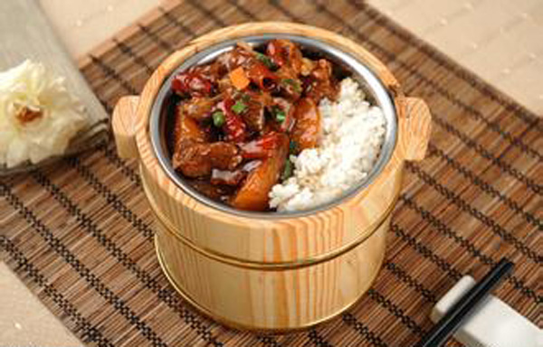 江西哪里可以學(xué)木桶飯（圖）_1