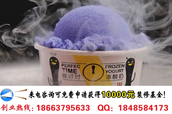 臻好時凍酸奶加盟一家多少錢(圖)_2