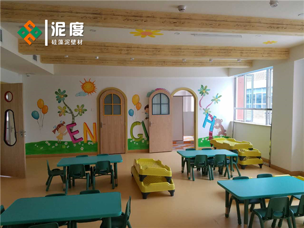 【硅藻泥施工案例】華為幼兒園硅藻泥裝修效果圖（圖）_1
