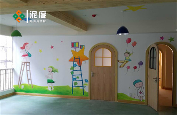 【硅藻泥施工案例】華為幼兒園硅藻泥裝修效果圖（圖）_3