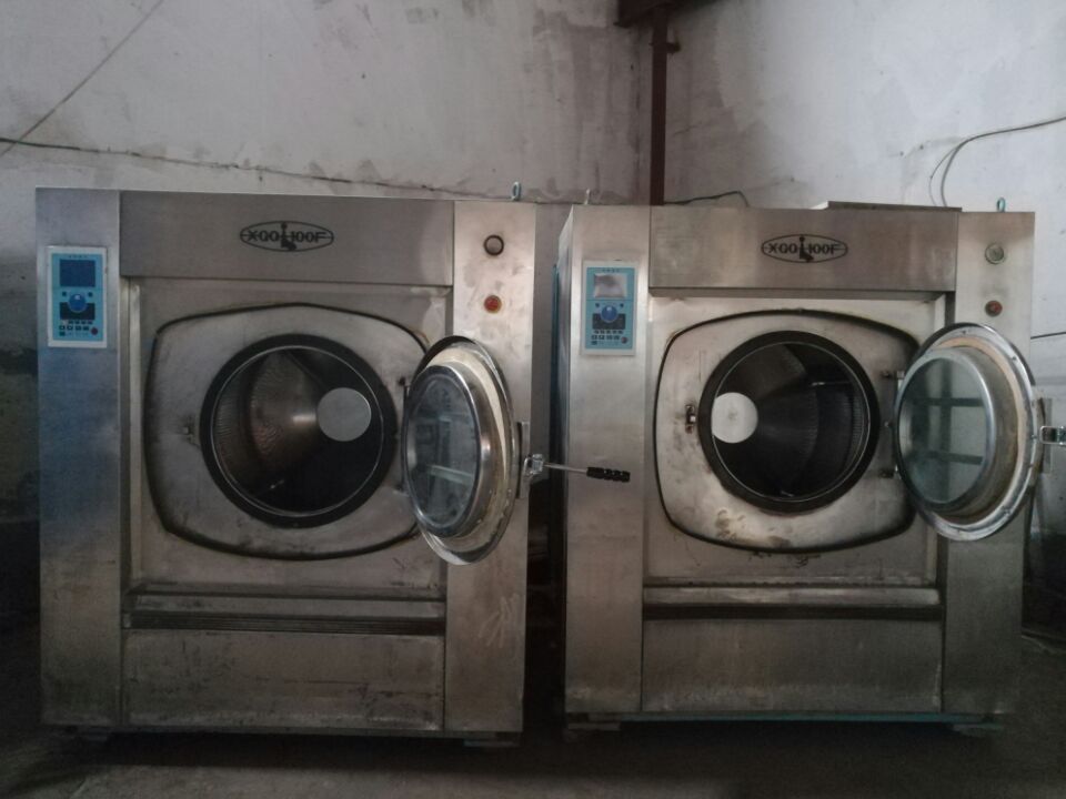 赤峰出售二手航星100公斤水洗机，二手100公斤毛巾烘干机（图）_1