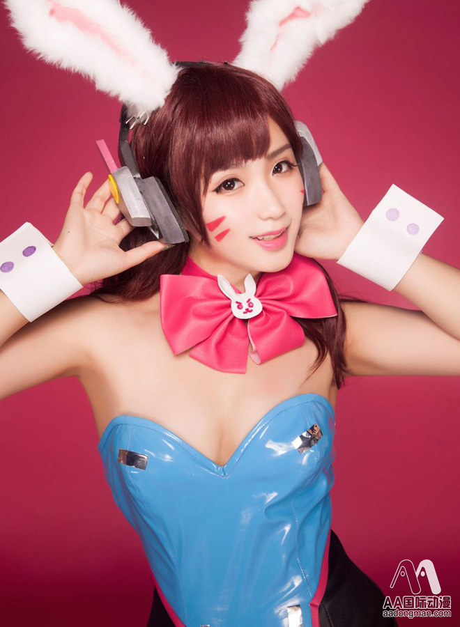 AA國際動漫：美艷D、VA兔女郎Cosplay，美到冒泡_5