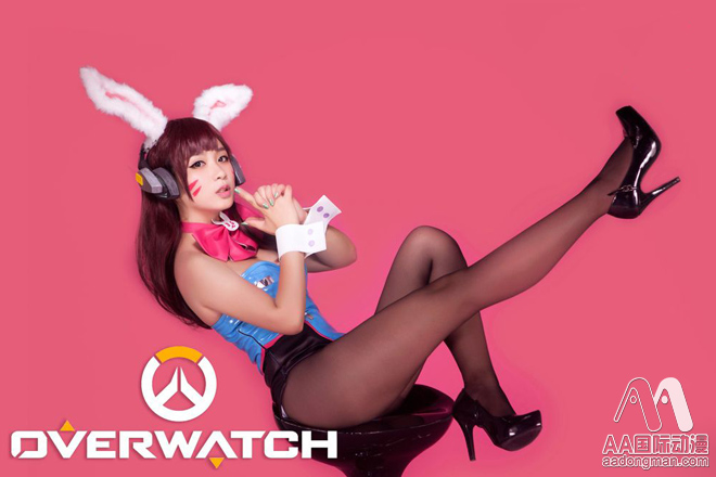 AA國際動漫：美艷D、VA兔女郎Cosplay，美到冒泡_8