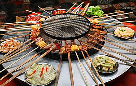 西昌火盆燒烤加盟費(fèi)（圖）_1