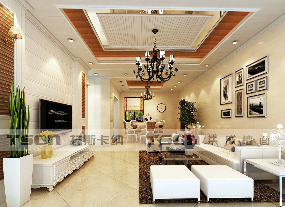 托斯卡納告訴你什么叫集成墻面（圖）_1