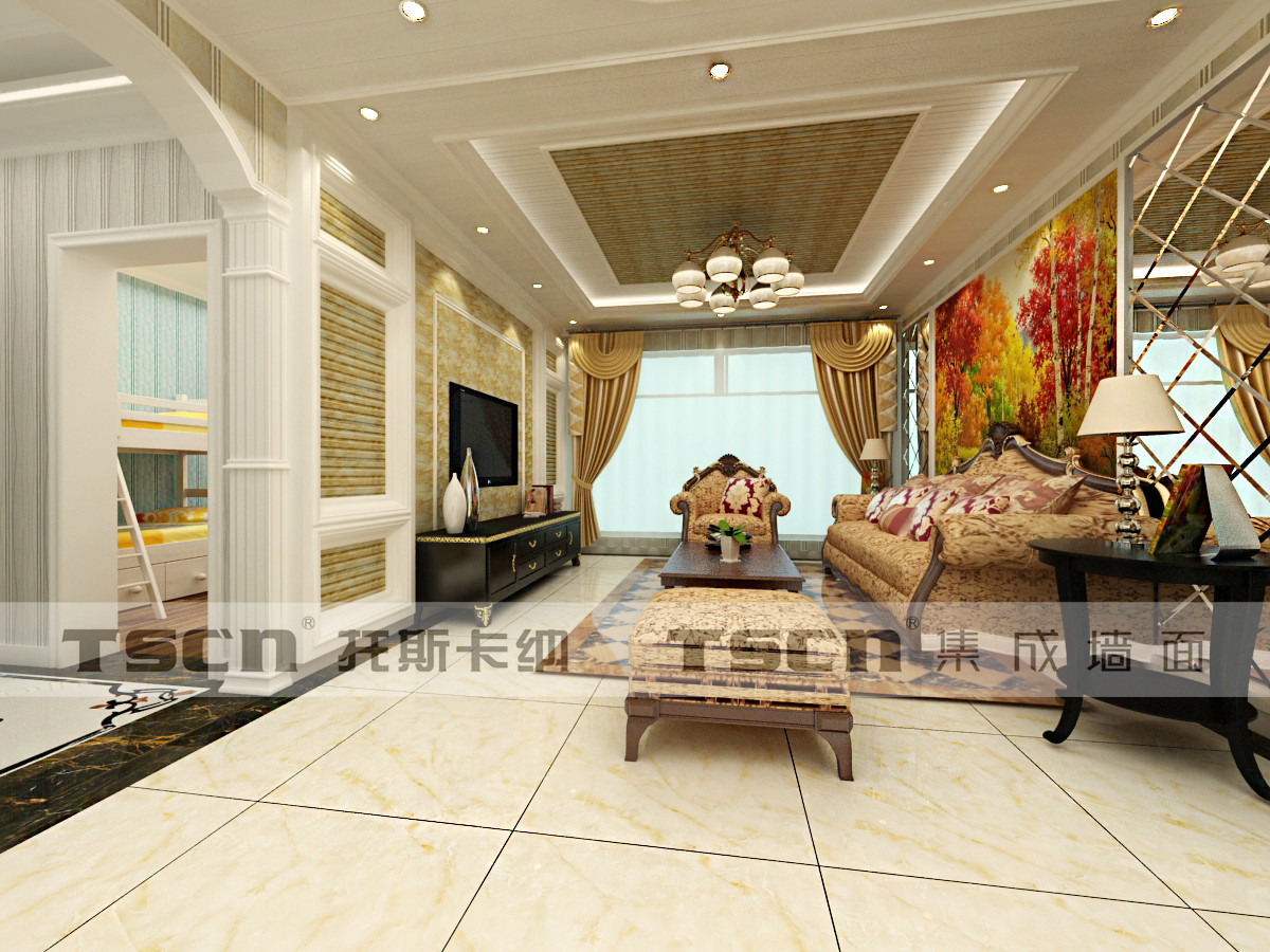 托斯卡納告訴你什么叫集成墻面（圖）_9