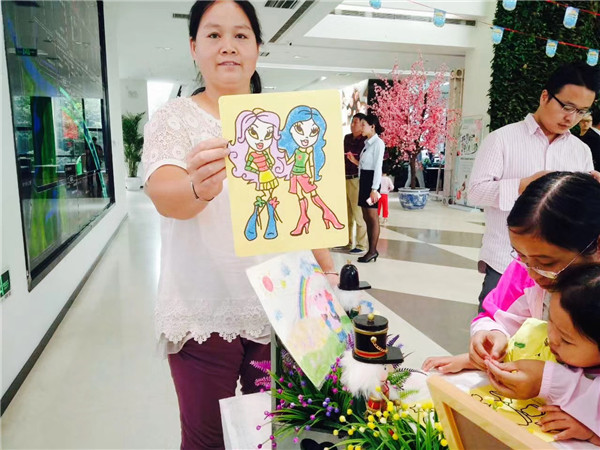 沙畫DIY親子活動(dòng)現(xiàn)場(chǎng)，兒童手工DIY店的分享（圖）_6