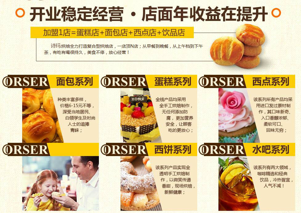 哪些品牌面包可以加盟（圖）_3