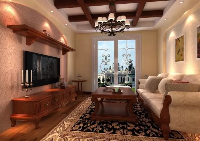 貝殼粉背景墻給家裝帶來哪些效果？（圖）_3