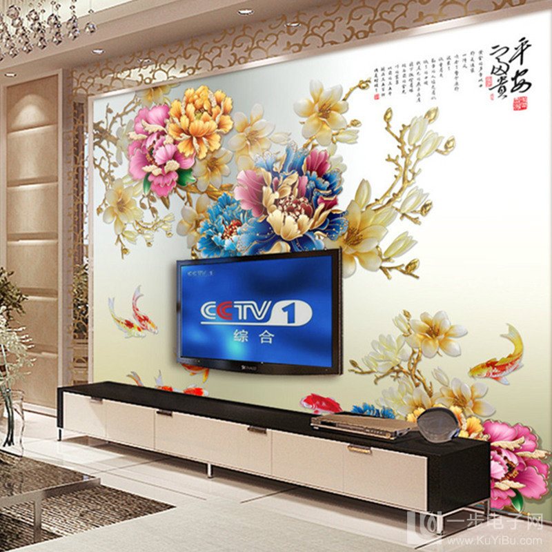 3D電視背景墻彩繪機(jī)多少錢（圖）_15