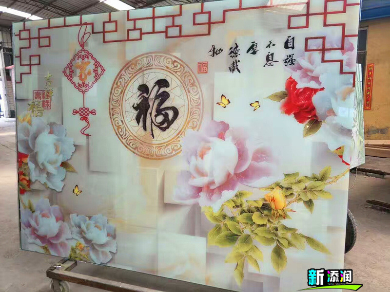 3D電視背景墻彩繪機(jī)多少錢（圖）_22