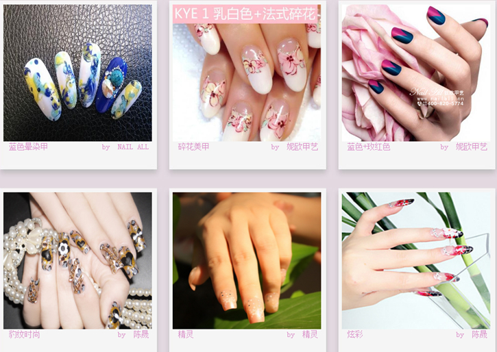 美甲店面因該怎樣裝修_1